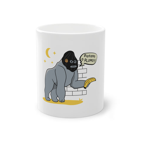 Taza "Plátano o plomo"