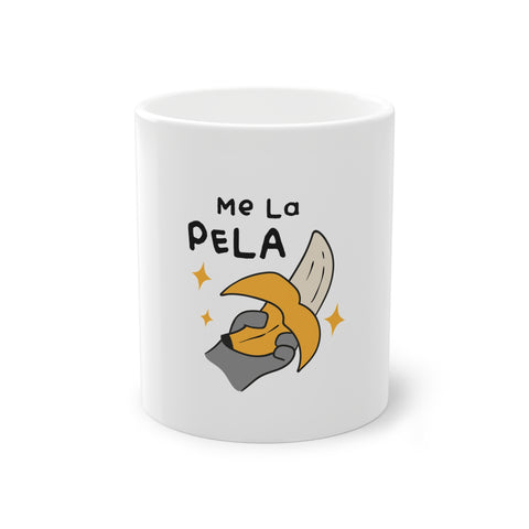Taza "Me la pela"