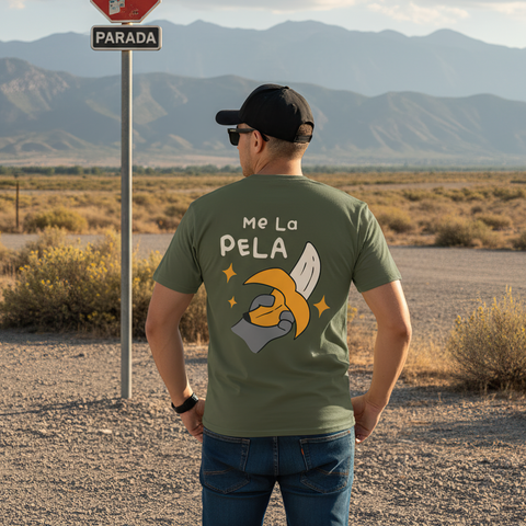 Camiseta "Me la pela"