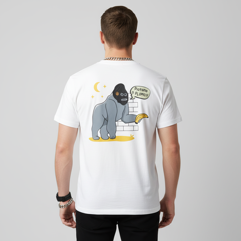 Camiseta "Plátano o plomo"
